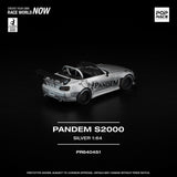 *Pre - Order* Pop Race - Honda S2000 Pandem - Silver - Top CollectiblesDiecastPop Race