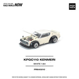 *Pre - Order* Pop Race - KPGC110 Kenmeri - White - Top CollectiblesDiecastPop Race