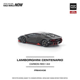 *Pre - Order* Pop Race - Lamborghini Centenario - Carbon Red - Top CollectiblesDiecastPop Race