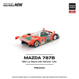 *Pre - Order* Pop Race - Mazda 787B - 1991 Le Mans 24H Winner - Top CollectiblesDiecastPop Race