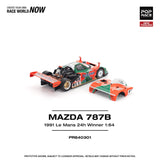 *Pre - Order* Pop Race - Mazda 787B - 1991 Le Mans 24H Winner - Top CollectiblesDiecastPop Race