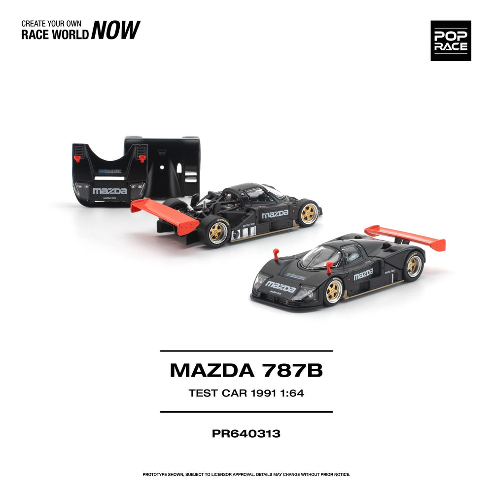*Pre - Order* Pop Race - Mazda 787B - 1991 Test Car - Top CollectiblesDiecastPop Race
