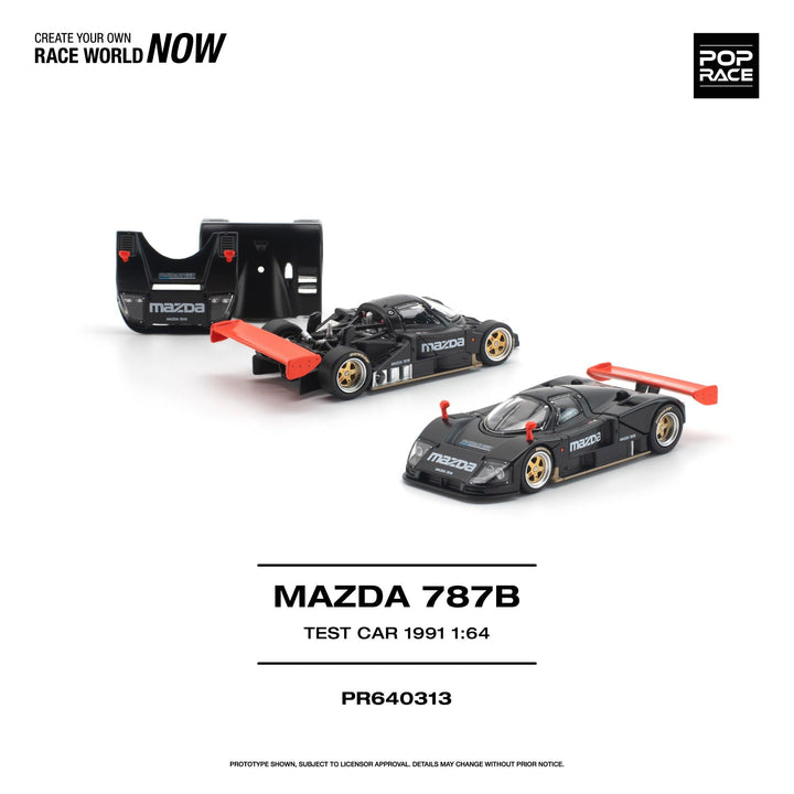 *Pre - Order* Pop Race - Mazda 787B - 1991 Test Car - Top CollectiblesDiecastPop Race