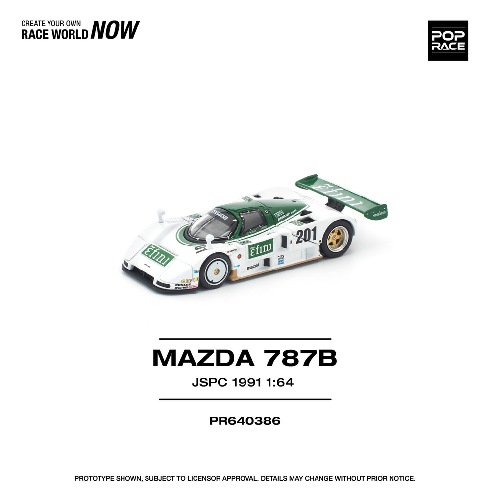 *Pre - Order* Pop Race - Mazda 787B - JSPC 1991 - Top CollectiblesDiecastPop Race