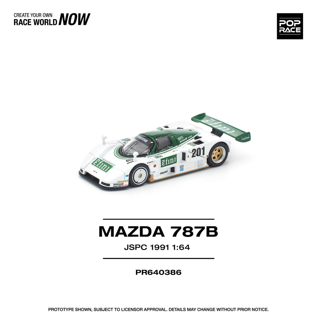 *Pre - Order* Pop Race - Mazda 787B - JSPC 1991 - Top CollectiblesDiecastPop Race
