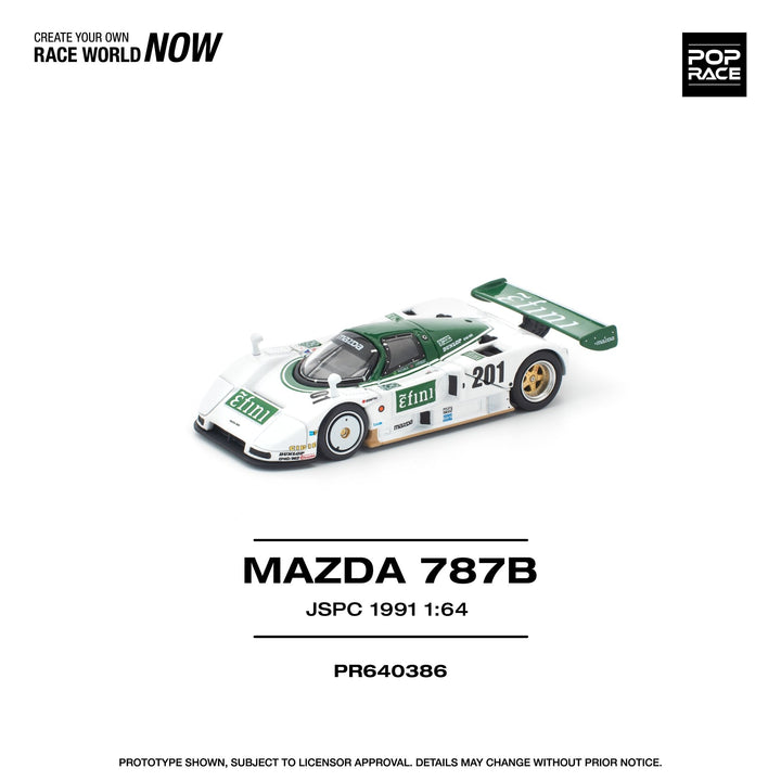 *Pre - Order* Pop Race - Mazda 787B - JSPC 1991 - Top CollectiblesDiecastPop Race