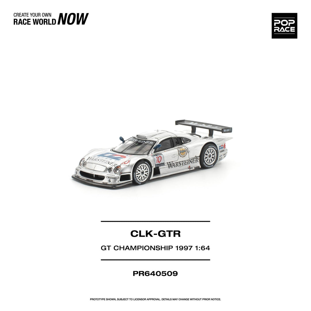 *Pre-Order* Pop Race - Mercedes-Benz AMG CLK GTR - FIA GT Championship 1997 - Top CollectiblesDiecastPop Race