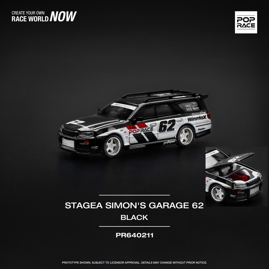 *Pre - Order* Pop Race - Nissan Stagea Simon&