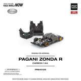 *Pre - Order* Pop Race - Pagani Zonda R - Carbon - Top CollectiblesDiecastPop Race