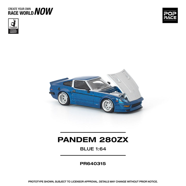 *Pre - Order* Pop Race - Pandem 280SX - Blue - Top CollectiblesDiecastPop Race