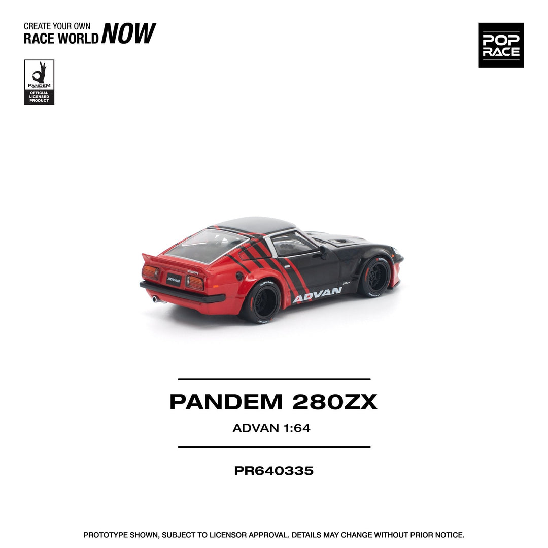 *Pre - Order* Pop Race - Pandem 280ZX - ADVAN - Top CollectiblesDiecastPop Race