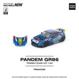 *Pre - Order* Pop Race - Pandem GR 86 - Tengku Djan Ley - Top CollectiblesDiecastPop Race