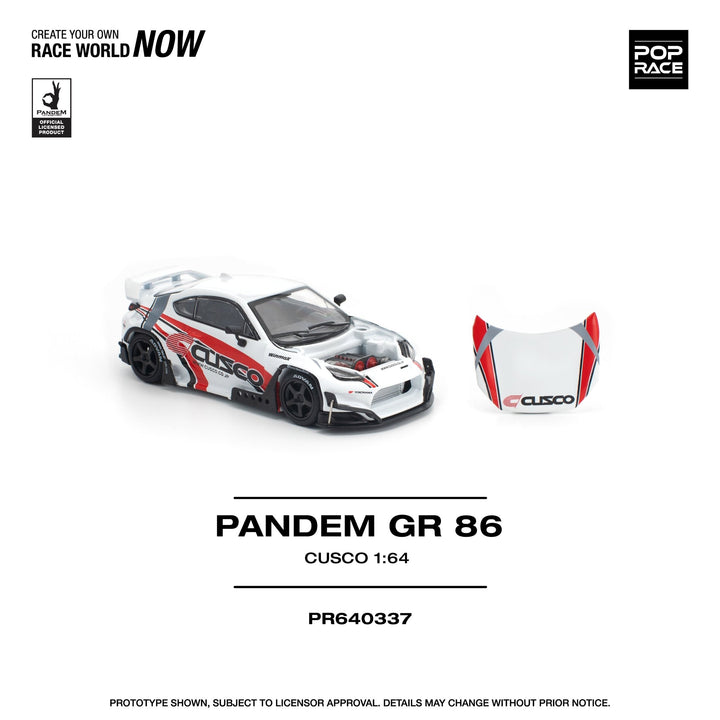 *Pre - Order* Pop Race - Pandem GR86 - Cusco - Top CollectiblesDiecastPop Race