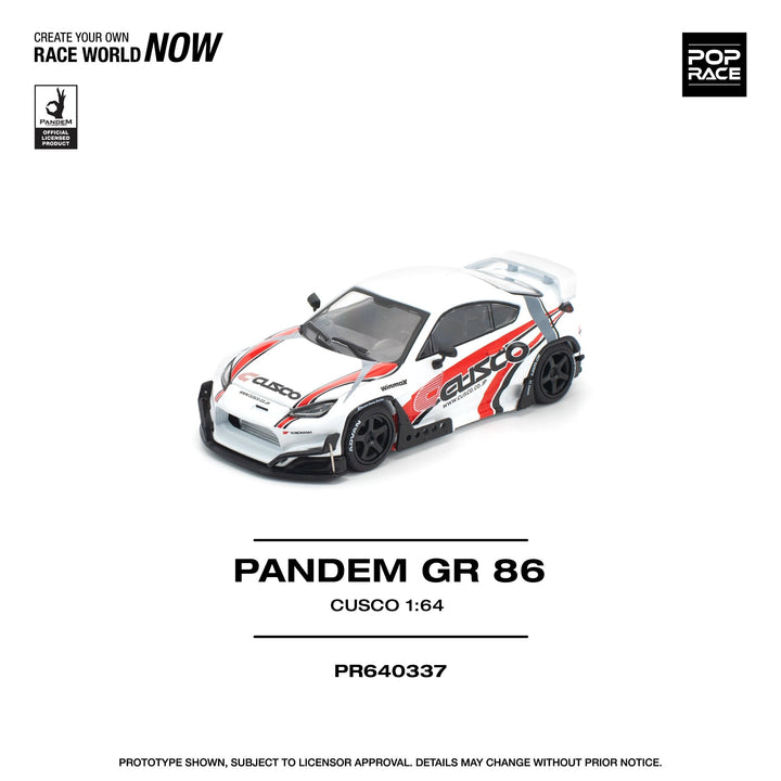 *Pre - Order* Pop Race - Pandem GR86 - Cusco - Top CollectiblesDiecastPop Race