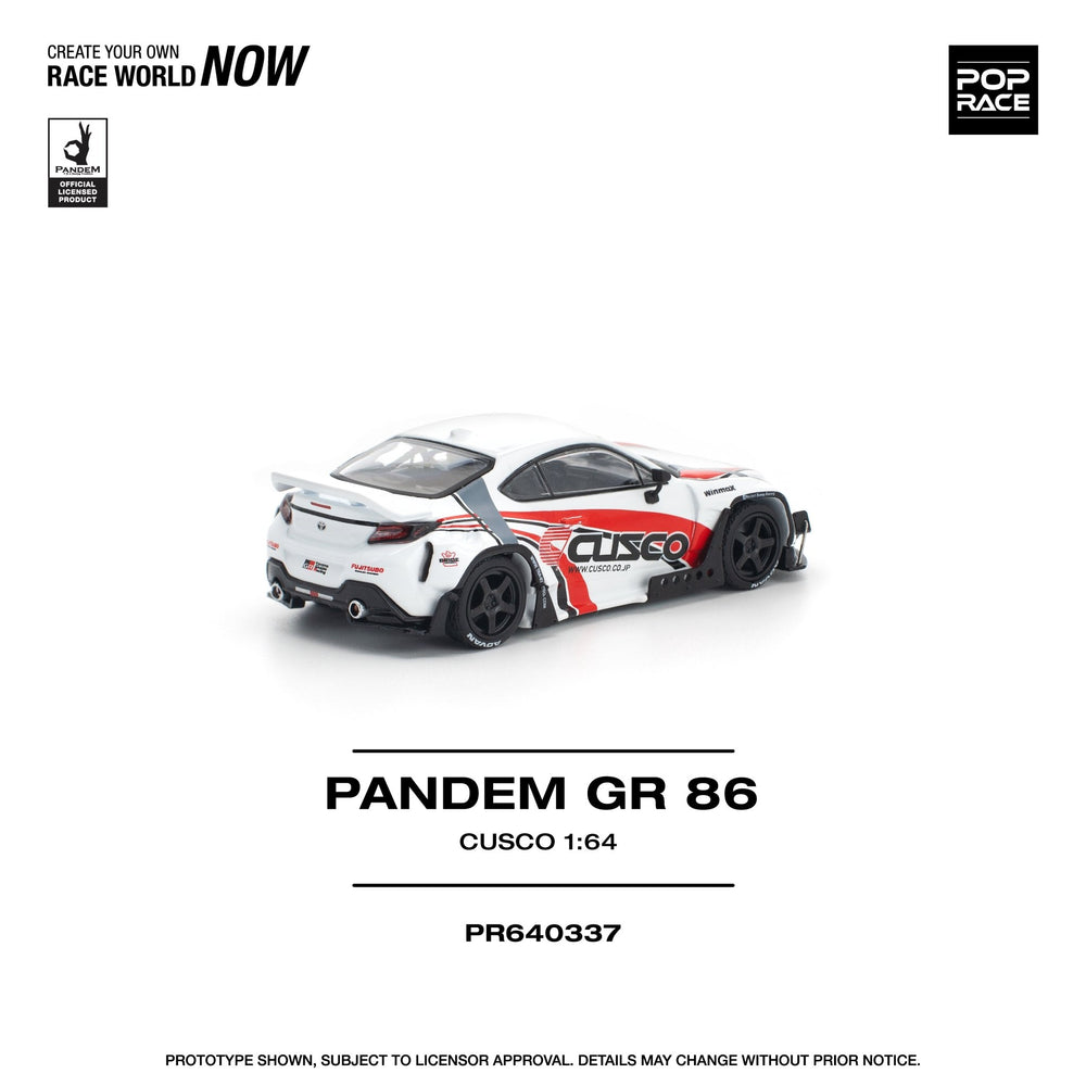 *Pre - Order* Pop Race - Pandem GR86 - Cusco - Top CollectiblesDiecastPop Race
