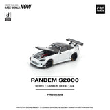 *Pre - Order* Pop Race - Pandem S2000 Soft Top - White - Top CollectiblesDiecastPop Race