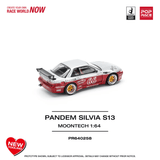 *Pre - Order* Pop Race - Panden Silvia S13 - Moontech - Top CollectiblesDiecastPop Race