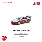 *Pre - Order* Pop Race - Panden Silvia S13 - Moontech - Top CollectiblesDiecastPop Race