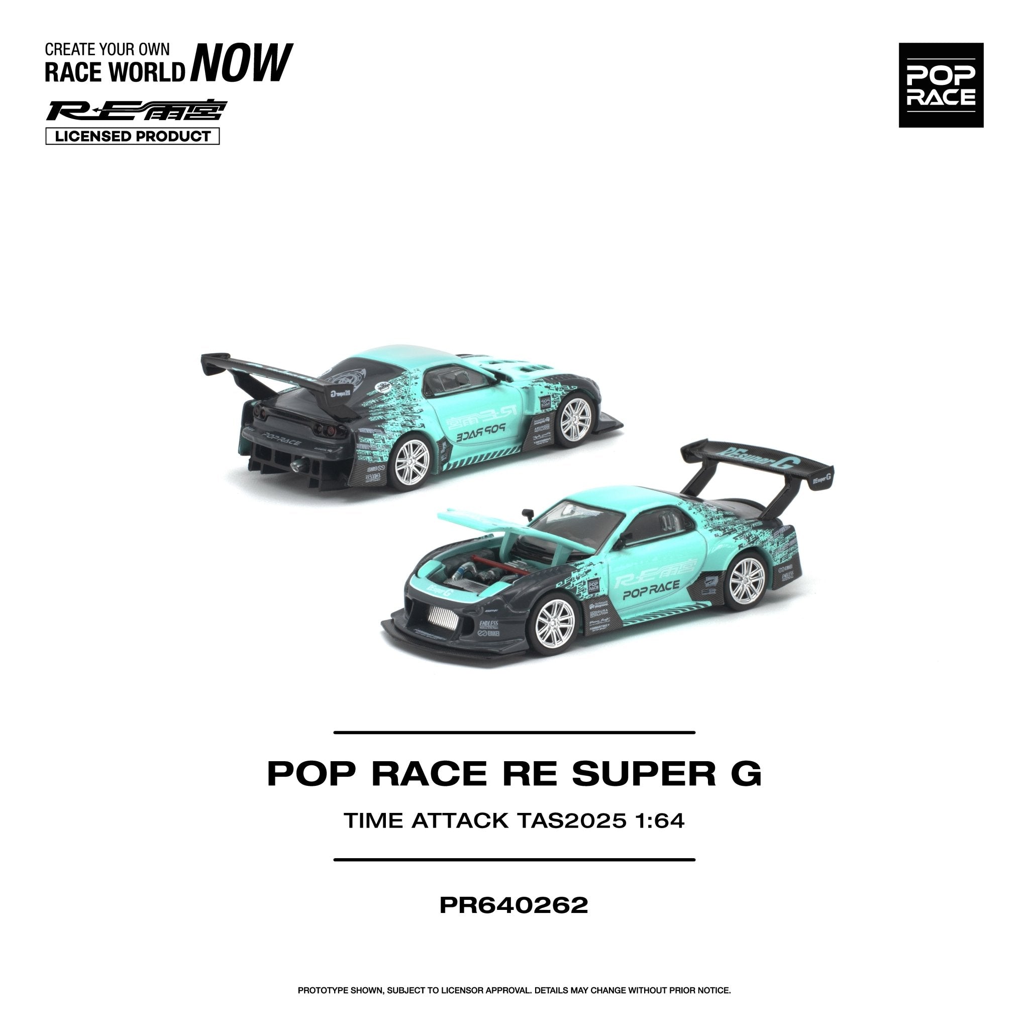 Pre-Order* Pop Race - POP RACE RE Super G Time Attack - TAS 2025 Pre-Order* Pop Race - POP RACE RE Super G Time Attack - TAS 2025