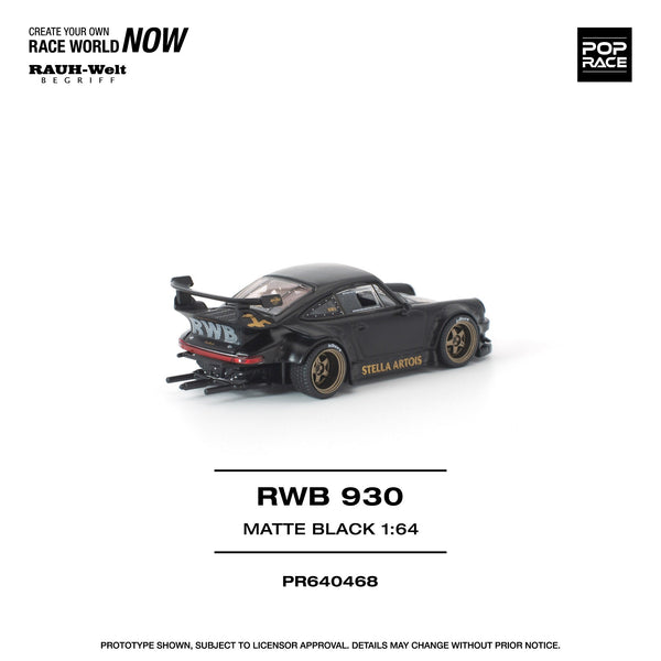 Poprace Rwb 930 *Pre-Order* Pop Race - Porsche 911 RWB (930) - Matte Black – Top ...