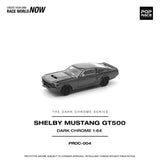 *Pre - Order* Pop Race - Shelby Mustang GT500 - The Dark Chrome Series - Top CollectiblesDiecastPop Race