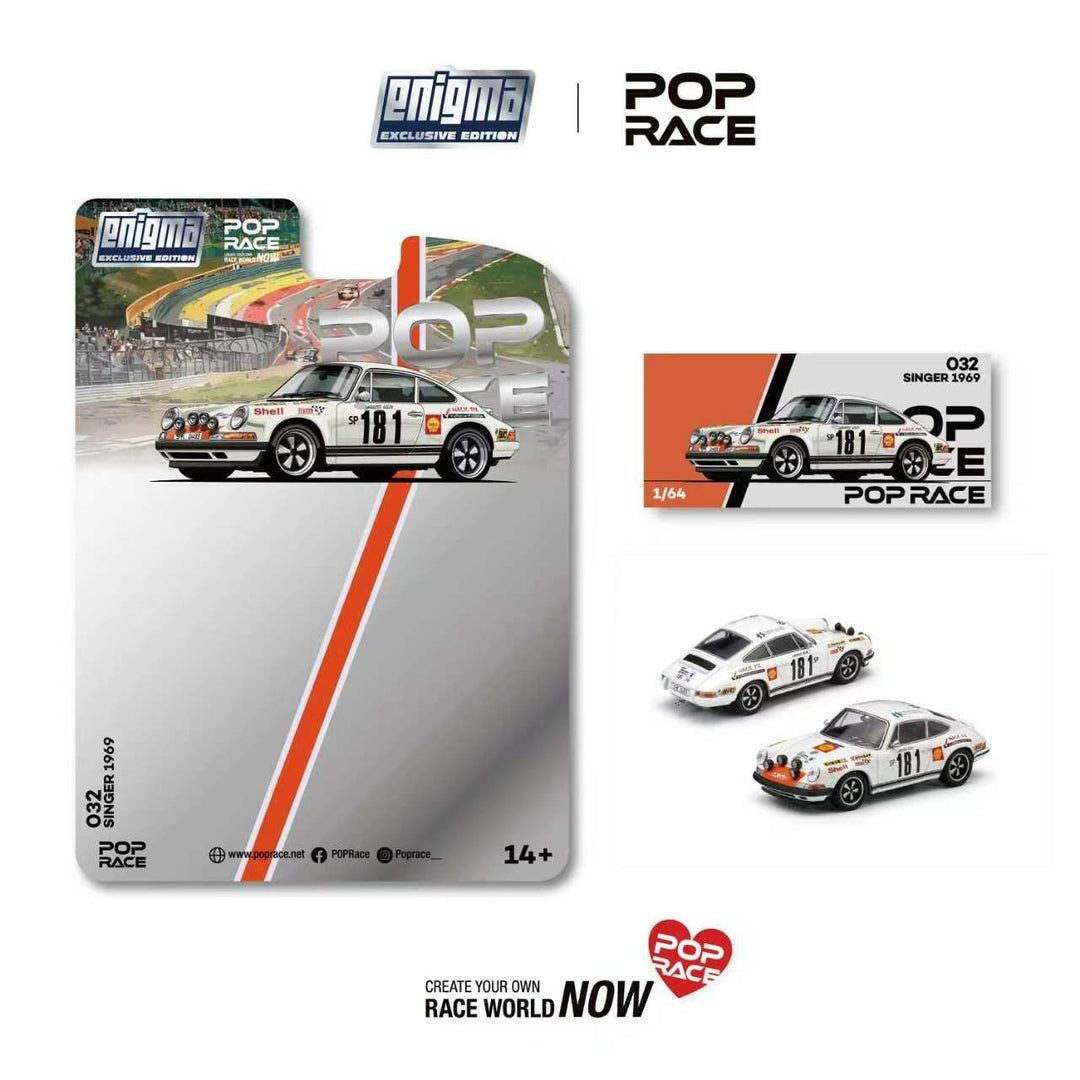 *Pre - Order* Pop Race - Singer 1969 - Tour de France 181 *Enigma Exclusive Edition* - Top CollectiblesDiecastPop Race