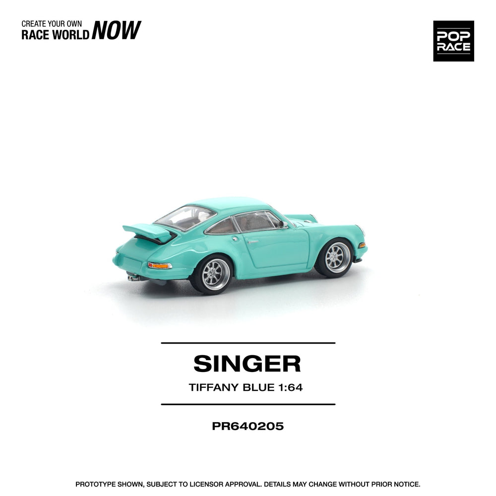 *Pre - Order* Pop Race - Singer 964 - Tiffany Blue - Top CollectiblesDiecastPop Race