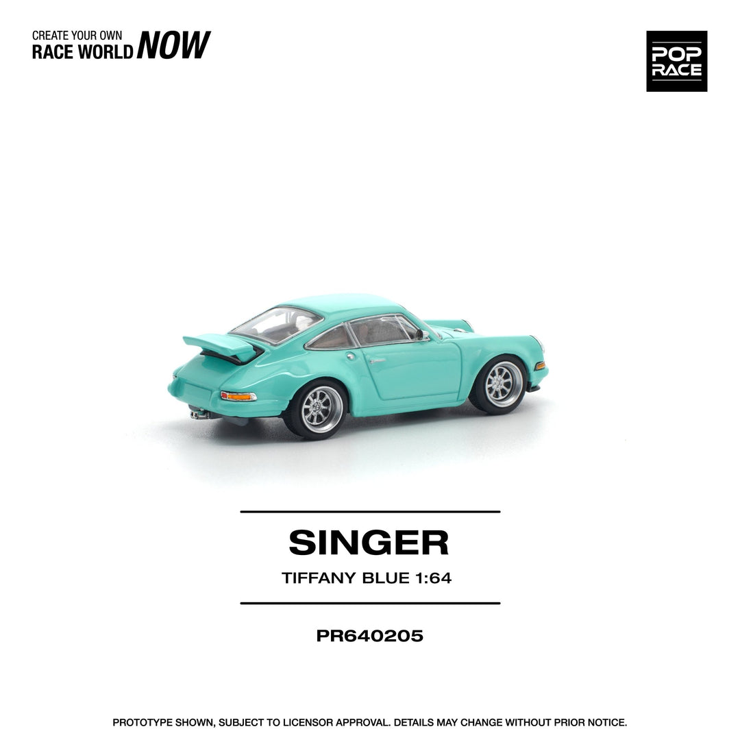 *Pre - Order* Pop Race - Singer 964 - Tiffany Blue - Top CollectiblesDiecastPop Race