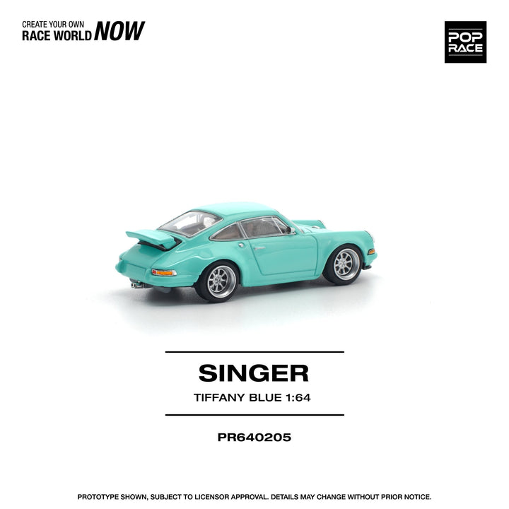 *Pre - Order* Pop Race - Singer 964 - Tiffany Blue - Top CollectiblesDiecastPop Race