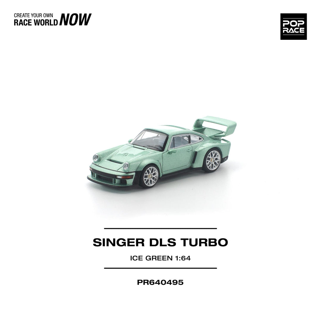 *Pre - Order* Pop Race - Singer DLS Turbo - Ice Green - Top CollectiblesDiecastPop Race