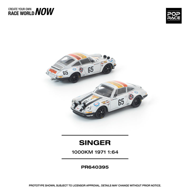 *Pre - Order* Pop Race - Singer Spa 1000KM 1971 - Top CollectiblesDiecastPop Race