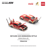 *Pre - Order* Pop Race - Skyline C210 Kaido Racer (Bosozoku Style) - Coca - Cola JP - Top CollectiblesDiecastPop Race
