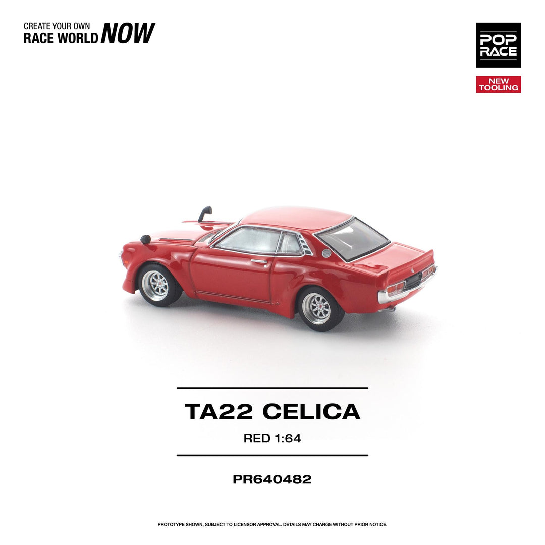 *Pre - Order* Pop Race - TA22 Celica - Red - Top CollectiblesDiecastPop Race