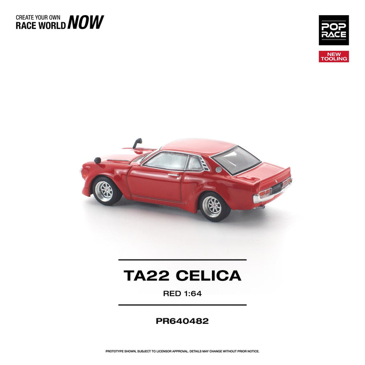 *Pre - Order* Pop Race - TA22 Celica - Red - Top CollectiblesDiecastPop Race