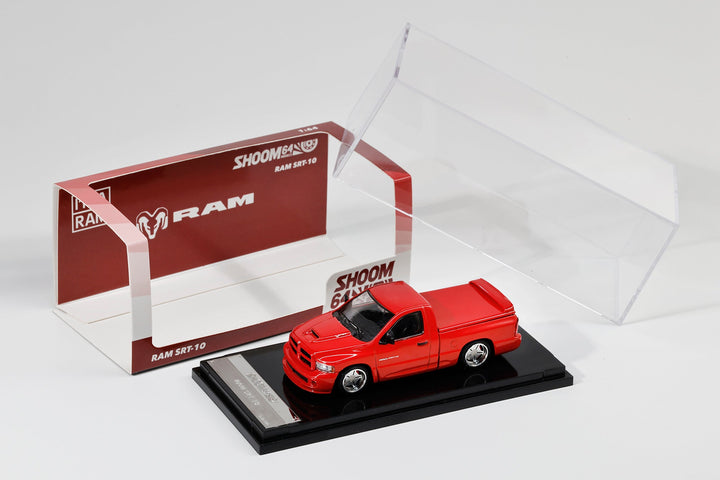 *Pre - Order* Shoom64 - 2003 Dodge Ram SRT - 10 - Red - Top CollectiblesDiecastShoom64