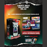 *Pre - Order* Tarmac Cards - Liberty Walk Collectible Trading Cards Volume 2 - Booster Box (6 Packs) - Top CollectiblesDiecastTarmac Works