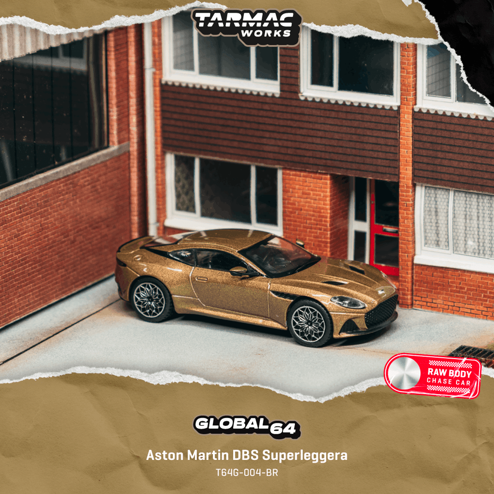 *Pre - Order* Tarmac Works - Aston Martin DBS Superleggera Brown Metallic - Global64 Series - Top CollectiblesDiecastTarmac Works