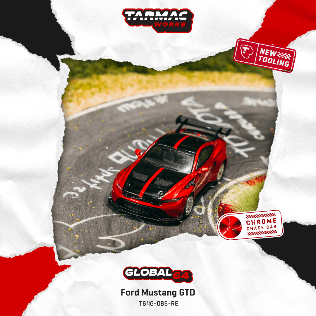 *Pre - Order* Tarmac Works - Ford Mustang GTD - Global64 Series - Top CollectiblesDiecastTarmac Works