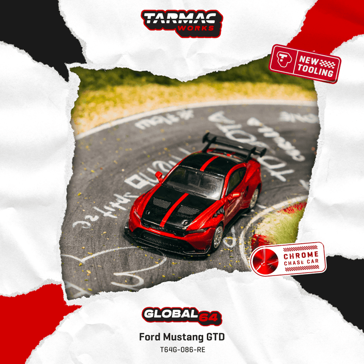 *Pre - Order* Tarmac Works - Ford Mustang GTD - Global64 Series - Top CollectiblesDiecastTarmac Works