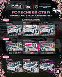 *Pre - Order* Tarmac Works x IXO Models - Porsche 911 GT3 R Suzuka 1000km + Trading Cards Combo Set - Top CollectiblesDiecastTarmac Works