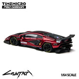 *Pre - Order* Time Micro X PSC DESIGN - Lamborghini Countach “V” Scarlet - Top CollectiblesDiecastTime Micro
