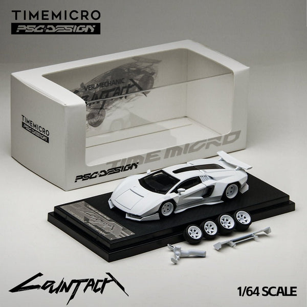 *Pre - Order* Time Micro X PSC DESIGN - Lamborghini Countach “V” Ver. Mechanic - Top CollectiblesDiecastTime Micro