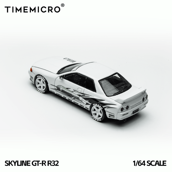 *Pre-Order* TimeMicro - Nissan Skyline GT-R R32 Los Santos Drift - Whi ...