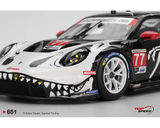 *Pre - Order* Top Speed - Porsche 911 GT3 R 77 AO Racing 2025 IMSA Petit Le Mans "Skeleton Rexy" *1/18 Scale* - Top CollectiblesDiecastTop Speed