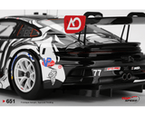 *Pre - Order* Top Speed - Porsche 911 GT3 R 77 AO Racing 2025 IMSA Petit Le Mans "Skeleton Rexy" *1/18 Scale* - Top CollectiblesDiecastTop Speed