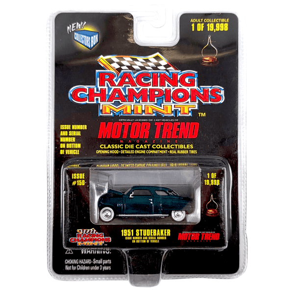 Racing Champions - 1951 Studebaker - 1998 Motor Trend Magazine Mint Series - Top CollectiblesDiecastRacing Champions