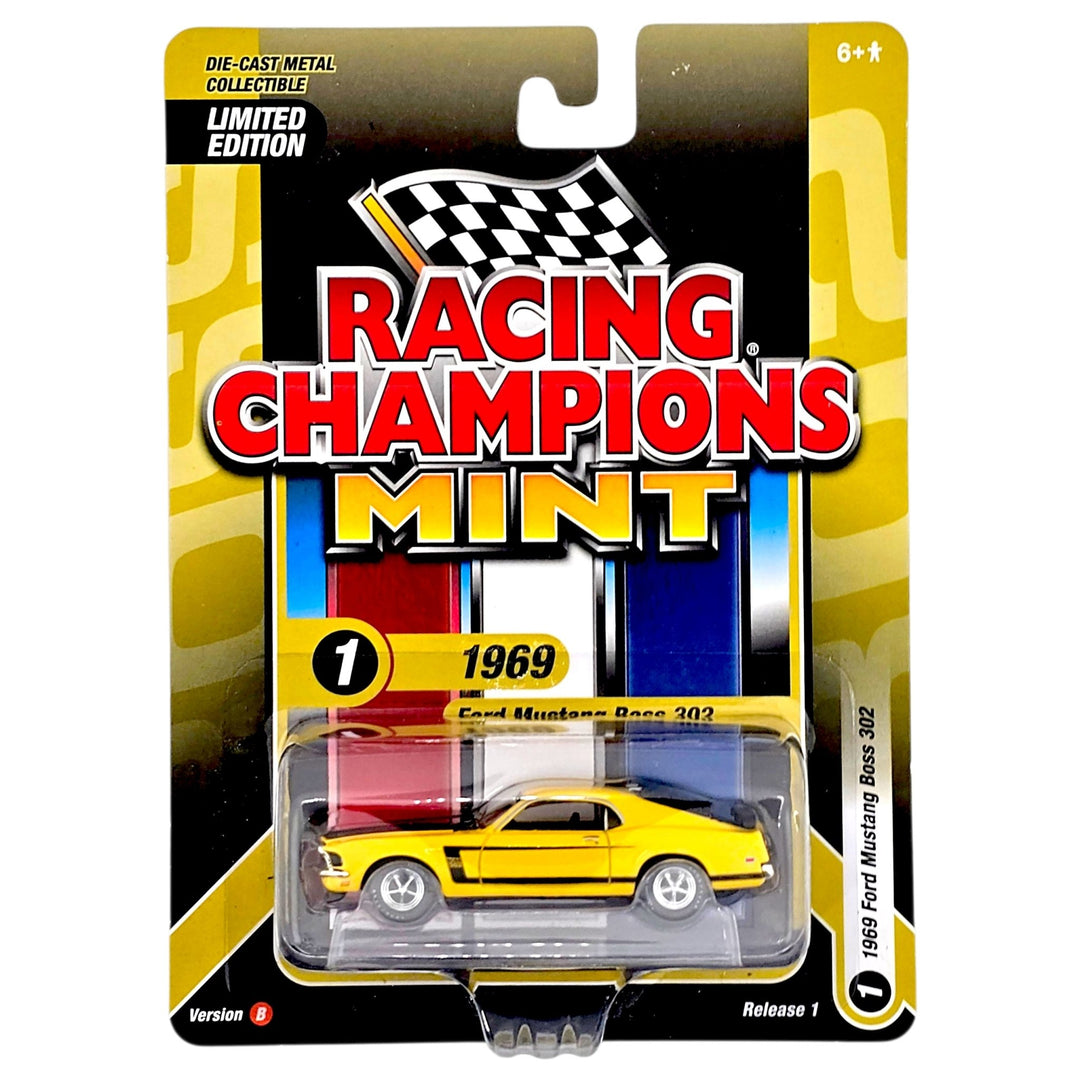 Racing Champions - 1969 Ford Mustang Boss 302 - 2025 Mint Series - Top CollectiblesDiecastRacing Champions