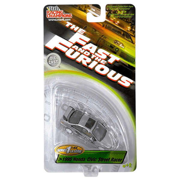 Racing Champions - 1995 Honda Civic Street Racer - 2002 Fast & Furious Series - Top CollectiblesDiecastRacing Champions