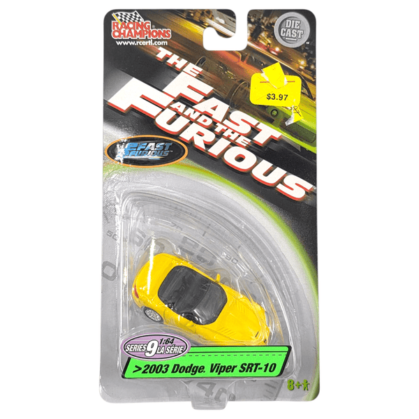 Racing Champions - 2003 Dodge Viper SRT - 10 - 2003 Fast & Furious Series - Top CollectiblesDiecastRacing Champions
