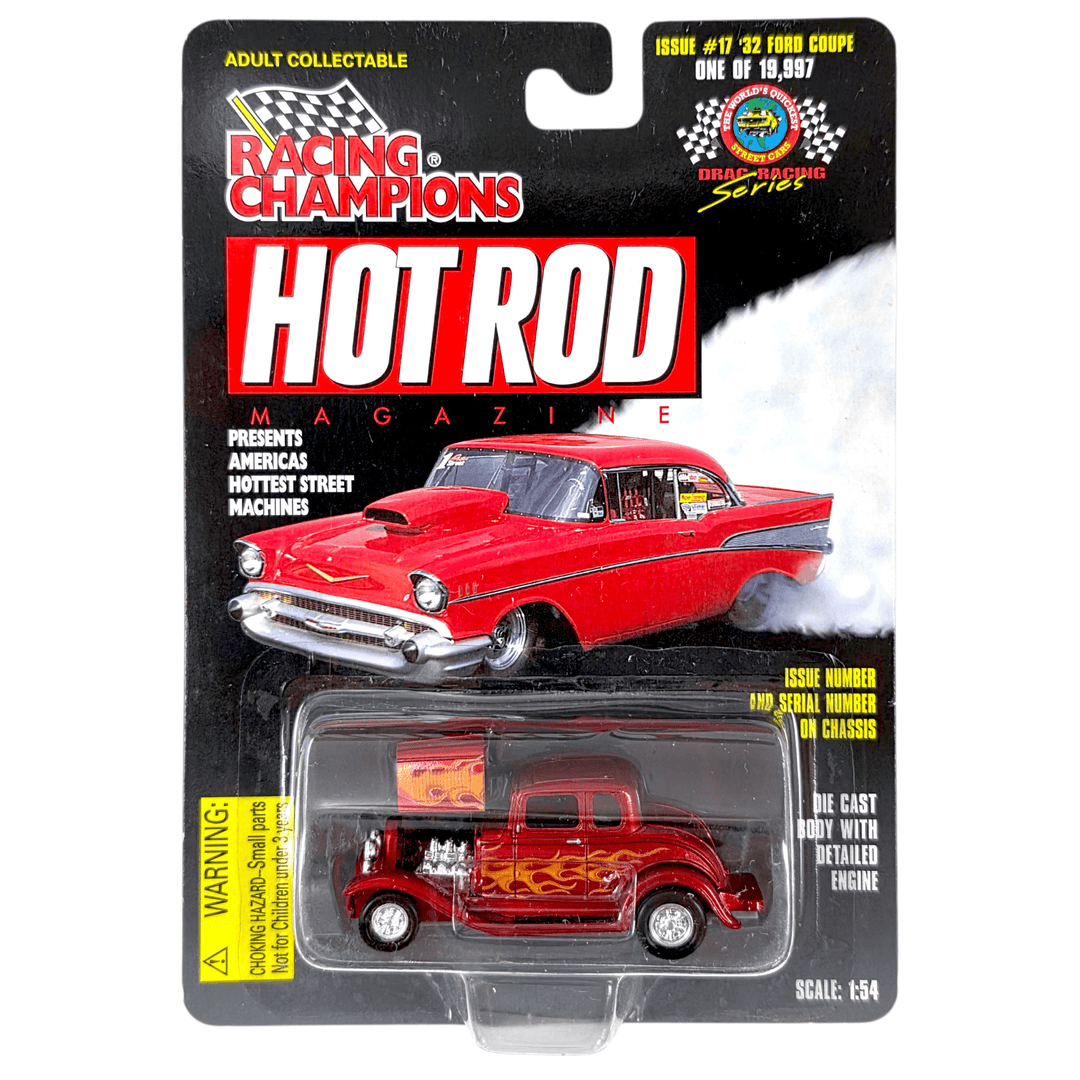 Racing Champions - '32 Ford Coupe - 1997 Hot Rod Magazine Series - Top CollectiblesDiecastRacing Champions
